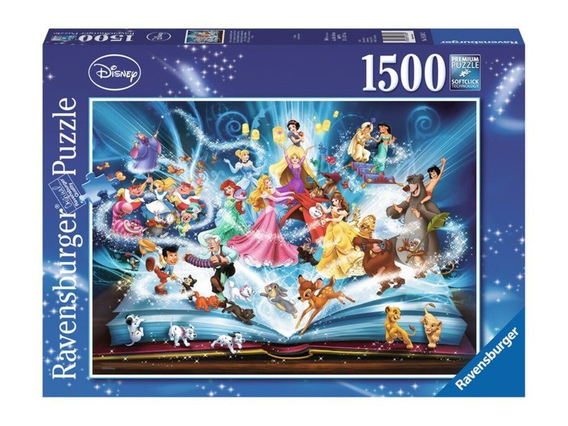 Puzzle 1500 db - Disney Varázslatos mesekönyv
