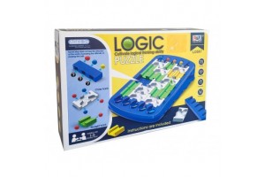 Golyócsúszda logikai játék - színes pályák