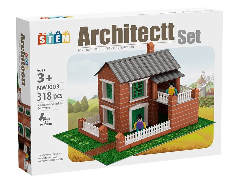 Téglaház építő — 318 db
