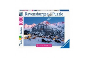Puzzle (1000 db) – Berner Oberland, Mürren