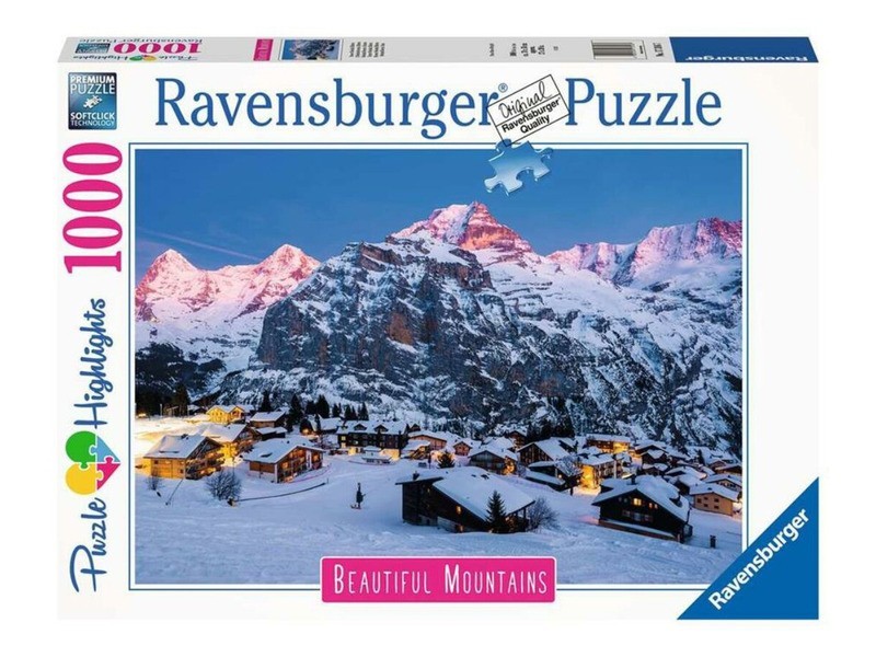 Puzzle (1000 db) – Berner Oberland, Mürren