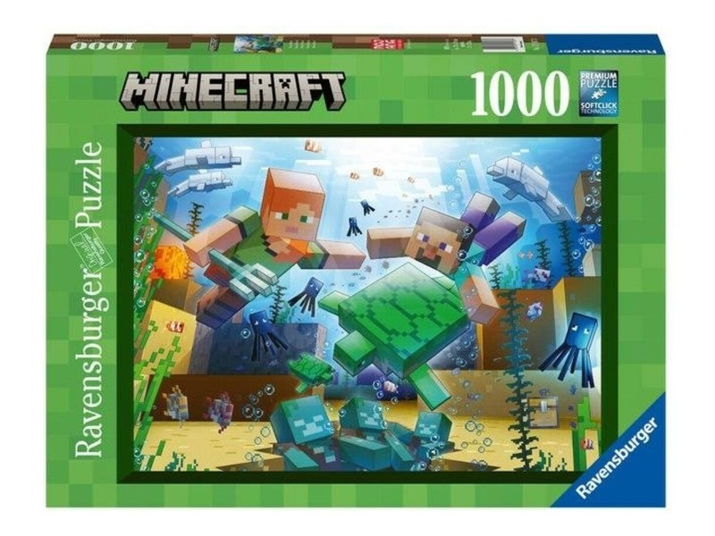 Puzzle 1000 db — Minecraft Mosaic doboza