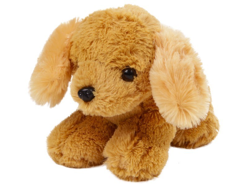 Barna kutya plüssfigura 25 cm