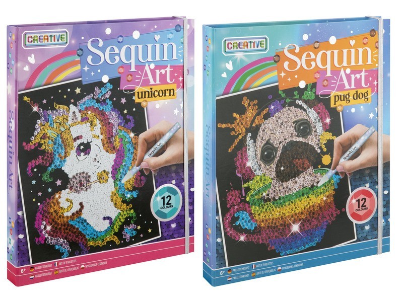 Flitteres képkészítő (20x25 cm, 12 szín)