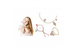 Sütis kristály ékszer készítő szett - csináld magad