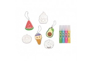 Csináld magad süti kristály függődísz (15 db)