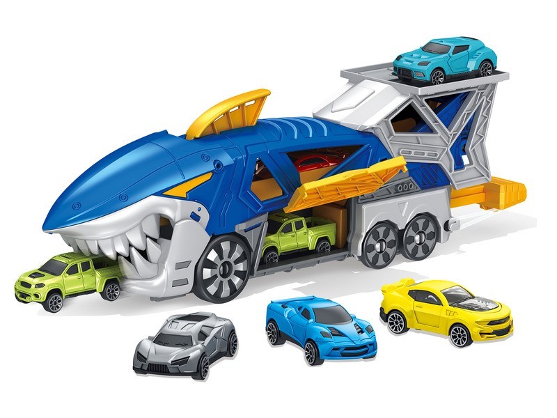 Cápás autókilövő készlet - 2 autó