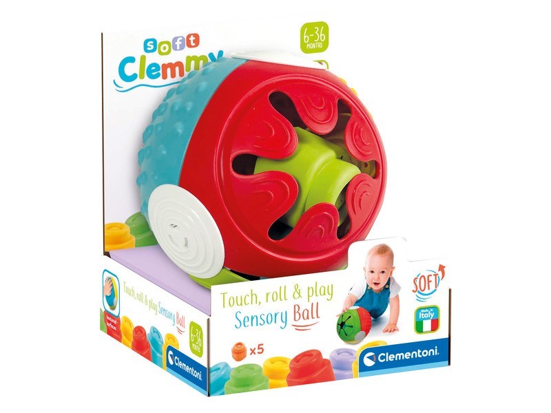 Clemmy puha érzékelést fejlesztő labda