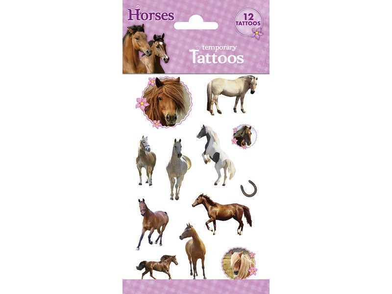 Lovas tetoválás minta