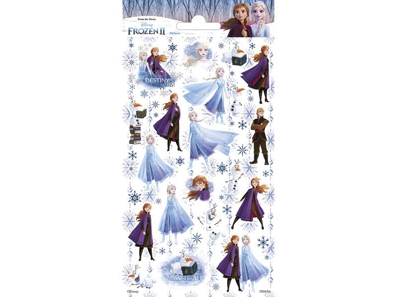 Csillogós Jégvarázs matrica