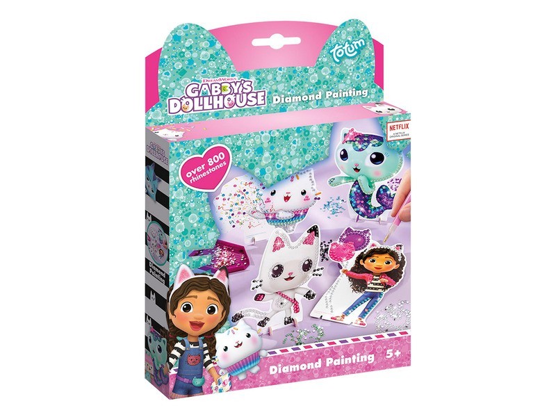 Gabi babaháza gyémántfestés készlet