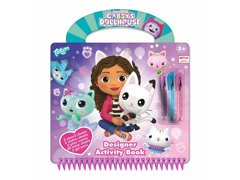 Gabi babaháza tervező füzet – borító és mintalap