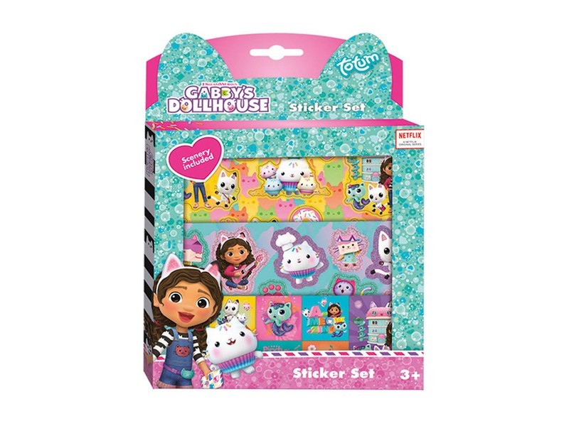 Gabi babaháza matricakészlet — színes matricák