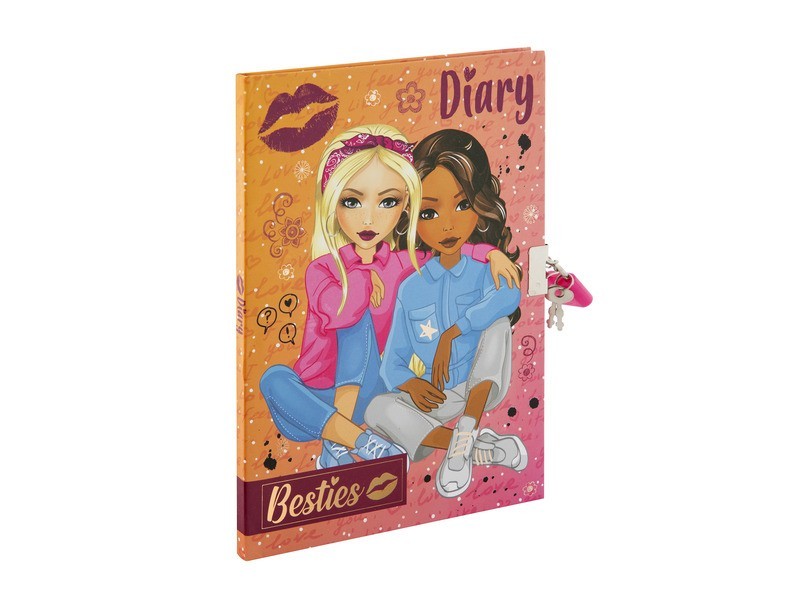 Besties napló lakattal (60 lap) - borító