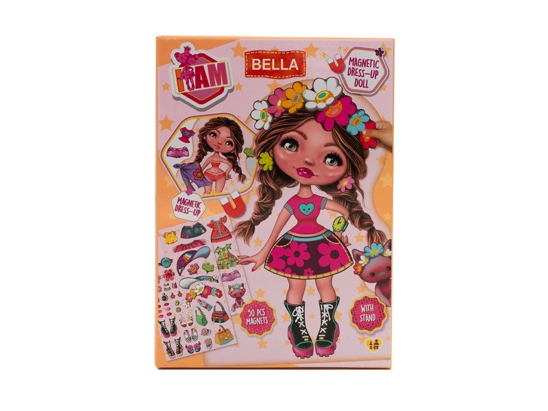 Bella mágneses öltöztetőbaba - főkép