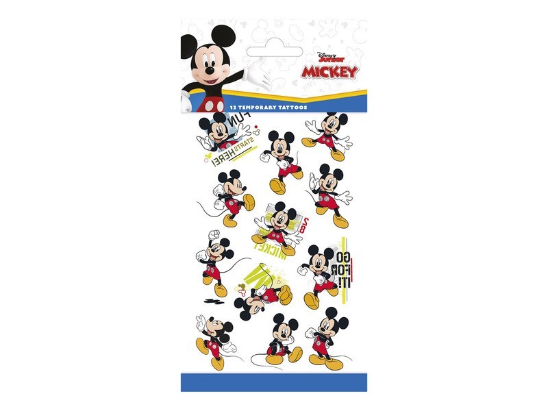 Mickey ideiglenes tetoválás