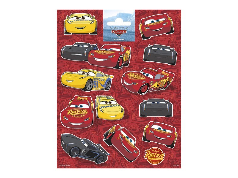 Nagy autós matrica - Cars