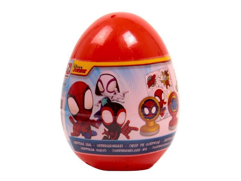 Meglepetéstojás Spidey - figura és cukorka