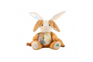 Ekoplüss nyuszi mintás, puha gyerek hátizsák