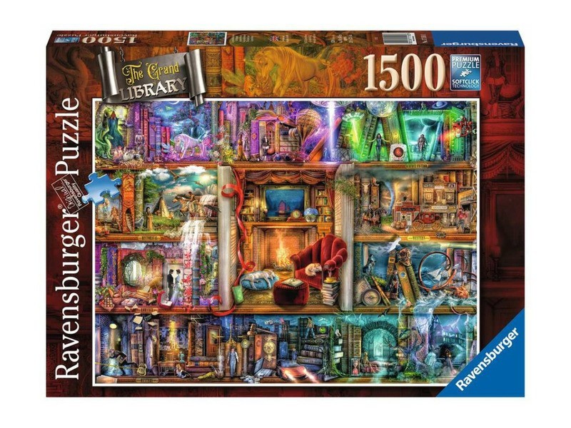 Puzzle 1500 db – A nagy könyvtár kép