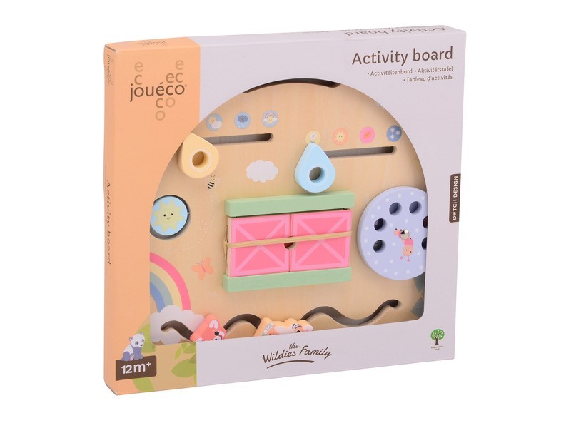 JouécoŽ fa matatófal - fejlesztő bébijáték