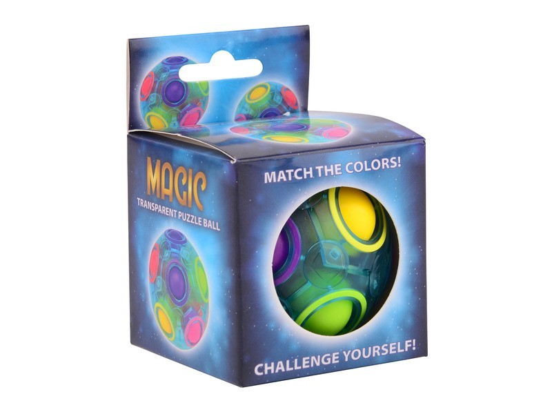 Félig átlátszó varázs puzzle labda termékkép