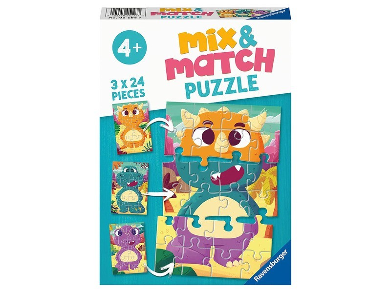 Kedves dínók - 3x24 db