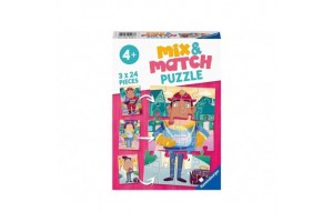 Puzzle 3x24 db - Kedvenc munkáim kép