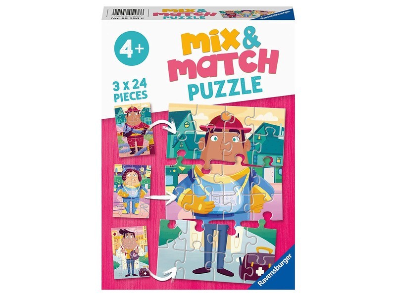 Puzzle 3x24 db - Kedvenc munkáim kép