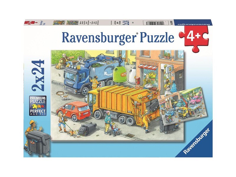 Puzzle 2x24 - Szemétgyűjtés termékkép