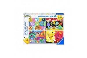 Pokemon puzzle - 4 db x 100 darabos készlet
