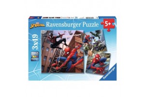 Védelmező Pókember puzzle – 3x49 db