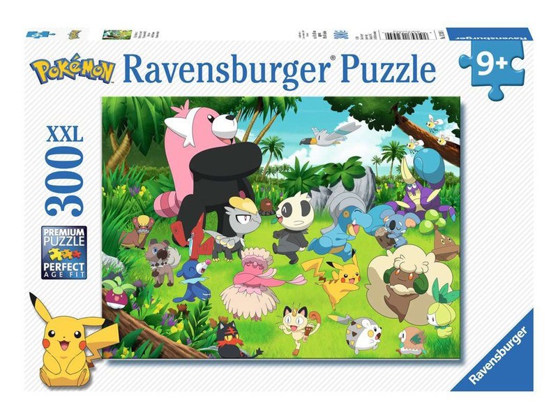 Pokemon puzzle 300 db – színes kirakó