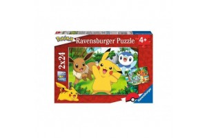 Pokémon puzzle 2x24 db - kirakó gyerekeknek