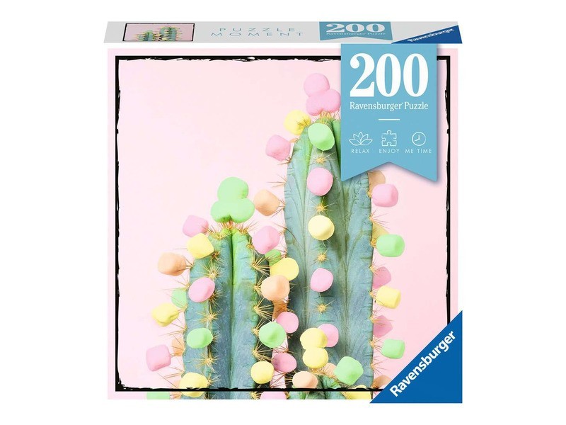 Kaktusz mintás 200 db puzzle