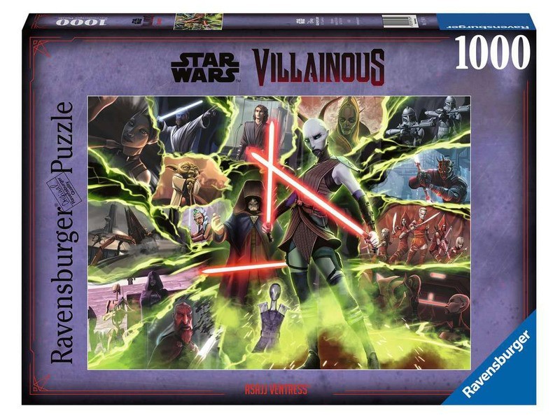 Puzzle 1000 db - Asajj Ventress (Star Wars gonoszok)