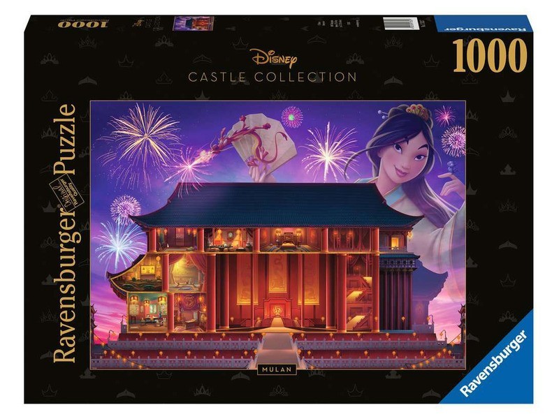 Disney Mulan kastély - 1000 db puzzle