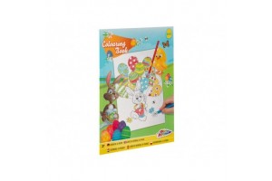 Húsvéti kifestő A4, 64 oldal – minták gyerekeknek