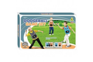 Kidobós készlet — 3 mellény és 6 labda