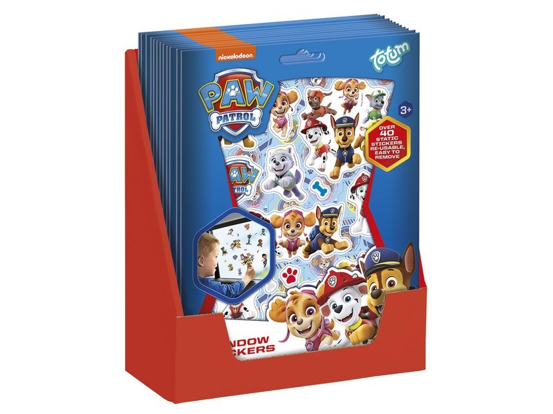 Mancs Őrjárat ablakmatrica gyerekszobába