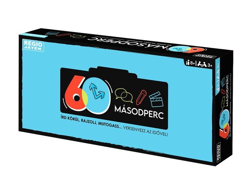 60 másodperc társasjáték doboza