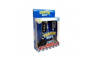 Közlekedési lámpa és traffipax szett