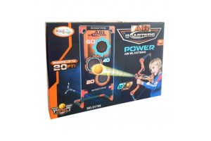 Golyókilövő íj céltáblával és 12 szivacsgolyó