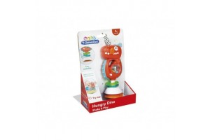 Dinoszauruszos zenélő, világító csörgő