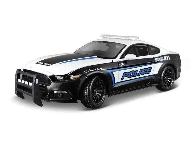 Maisto 1/18 2015 Ford Mustang GT rendőrautó modell