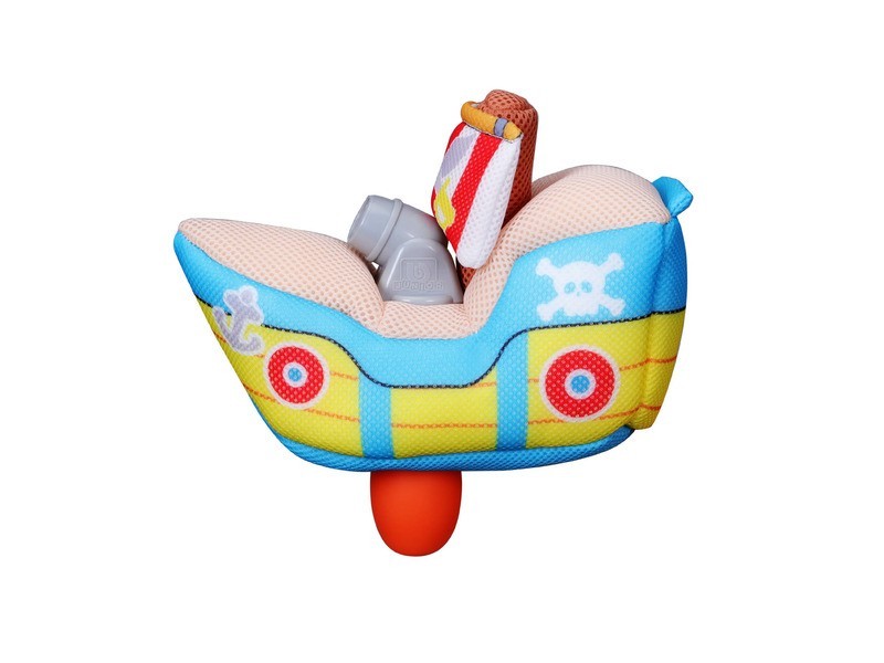 Bburago Jr. textil vizet spriccelő kalózhajó játék