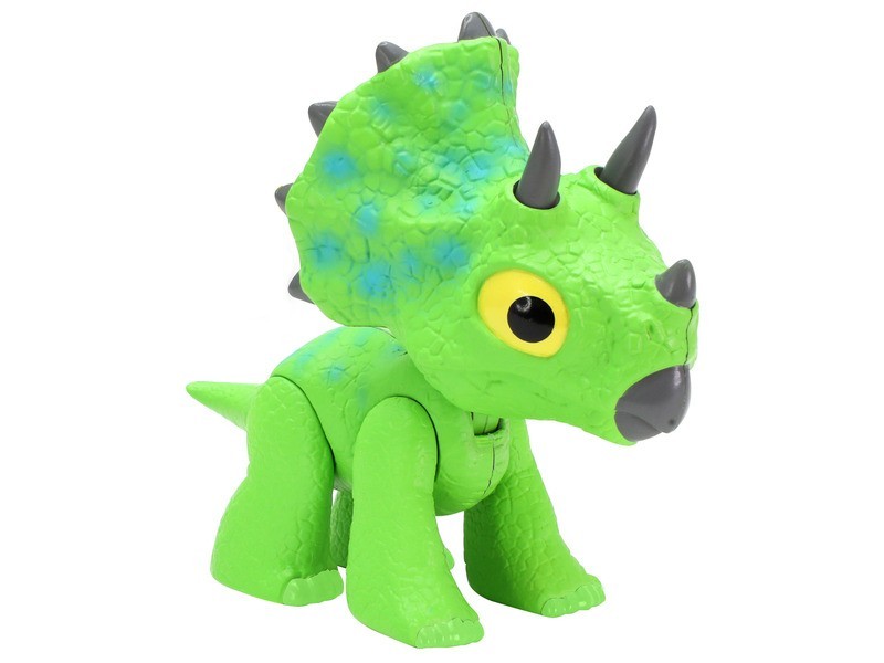 Triceratops bébi dínó plüss figura