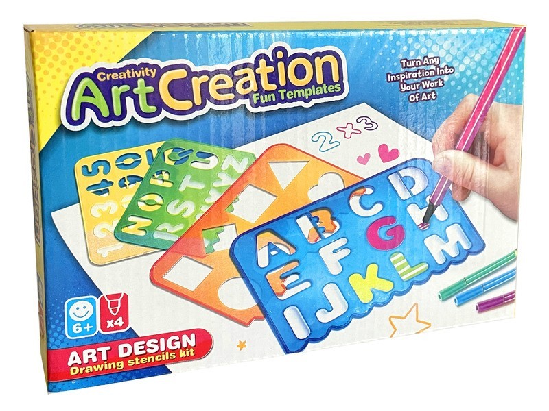 Rajz sablonok - stencil minták