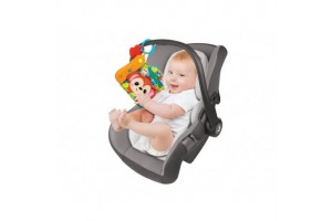 Dzsungel érzékelős könyv – puha lapok, tapintható elemek