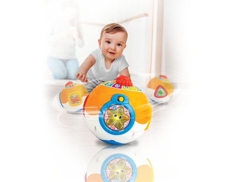 Óceán foglalkoztató labda - színes baba játék